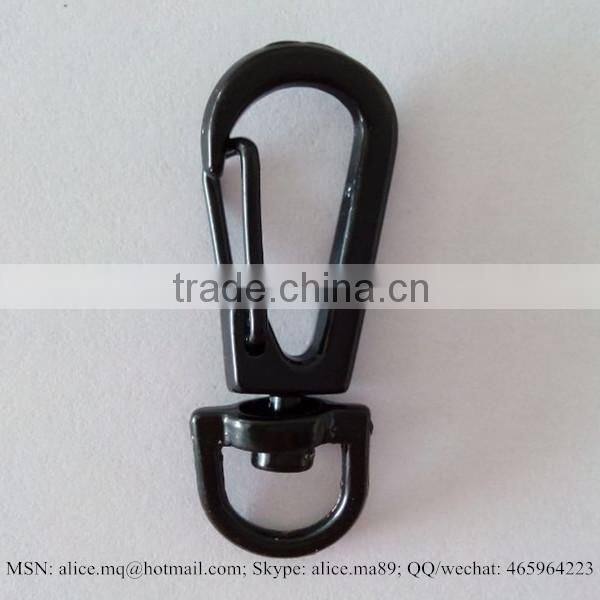 whosale handbag swivel snap hook gray black color nickel plating