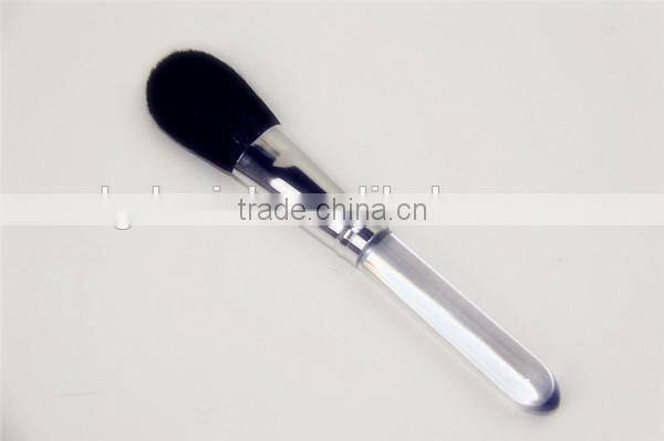 Professional Aluminum handle Cosmetic Nail brush weasel hair with costomized makeup brush