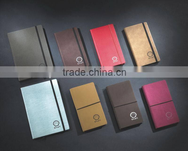 high quality B5 loose-leaf leather business organizer notebook for gift