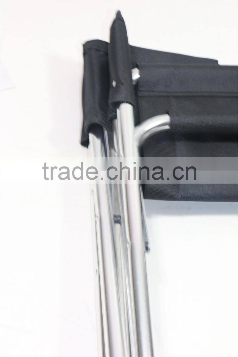 Lightweight aluminum folding director chair for outdoor &office