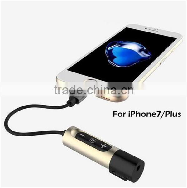 Earphone headset adapter for iphone 7&3.5mm audio jack converter