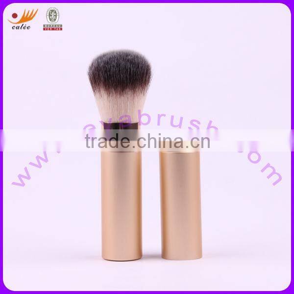 Makeup Retractable Brush ,Made of Synthetic Hair,OEM Orders Are Welcome