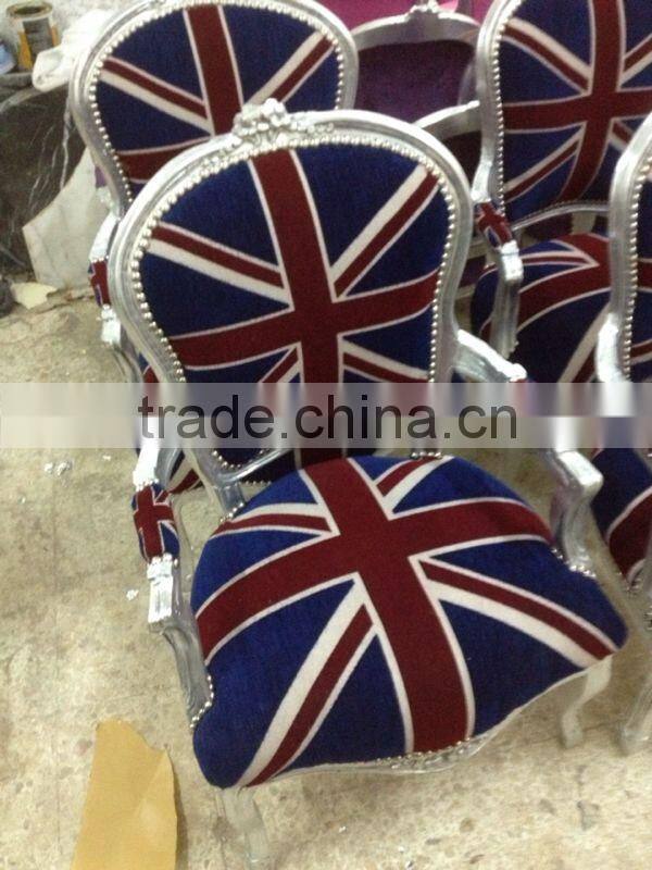 UK flag armchair