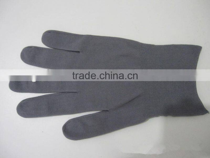 personnel protected gloves, hand-made nylon crochet gloves, made nylon crochet gloves