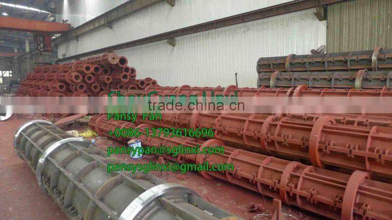 concrete electric pole making machine in developing countries