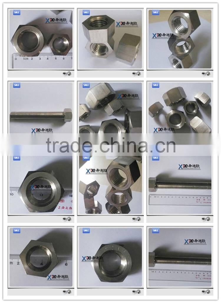 alloy GH2132 A286 EN1.4980 nut/bolt bulk buy from china stainless steel fasteners
