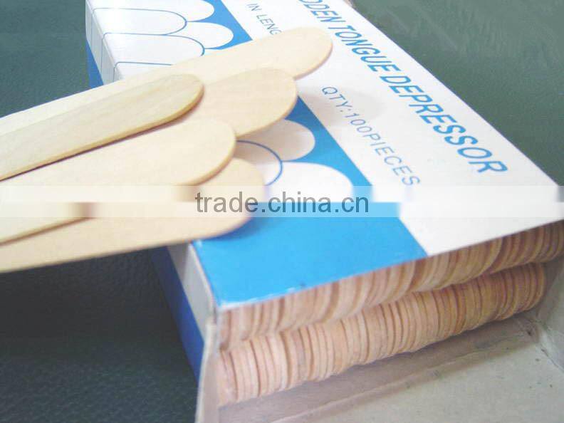 china birch wooden spatulas for wax