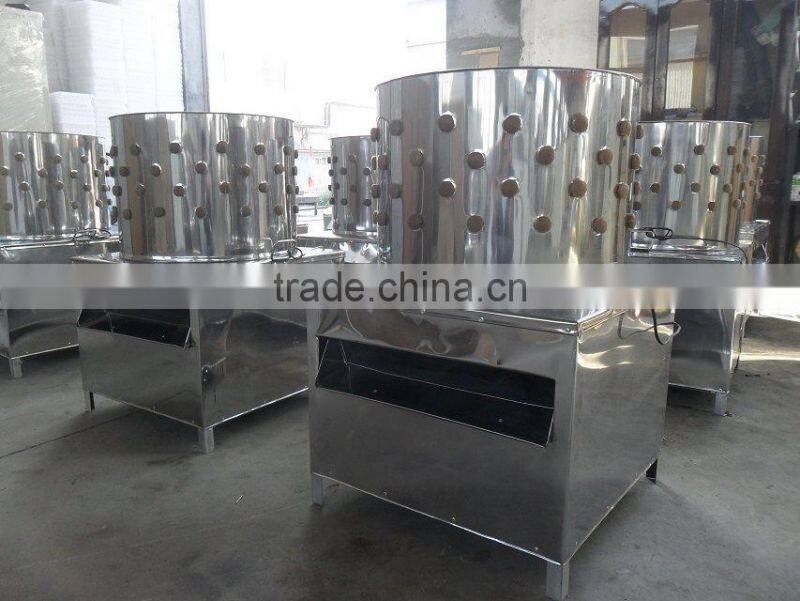 Full stainless steel barrel chicken feather plucking machine