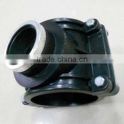 PP clamp saddle for pipe connection PN10