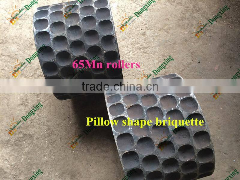 double rollers pressure coal ball briquette machine price
