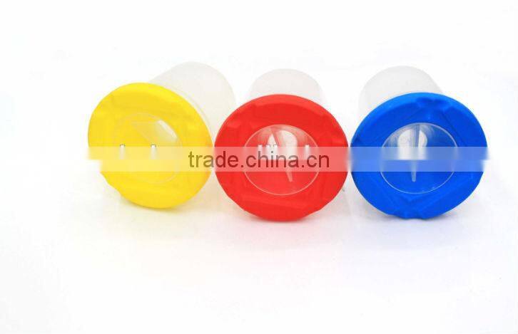 Plastic brush washer cup for art