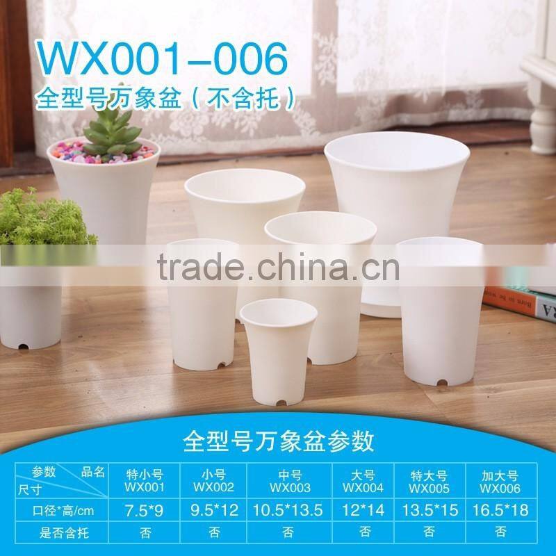 Small Flower pot Gardening Mini Plastic Pots Round Flower Bonsai Planter Nursery Pots