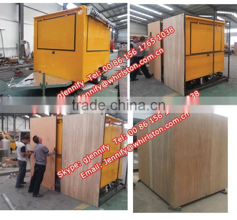 Mobile Towable Food Trailer, food catering trailer/mobile kitchen truck for sale/food service trailer