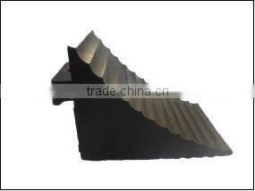 Truck wheel chock stopper parking block