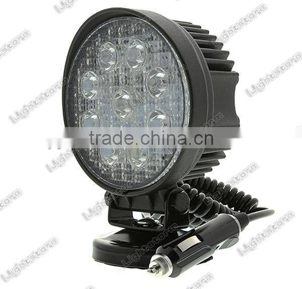 4'' 27W Led Work Bench Light Led Portable Work Light 12V Led Magnetic Work Light JGL lighting