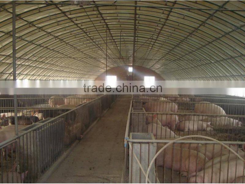 Large Multi-span and fire retardant breeding greenhouses , pig house , pig shed