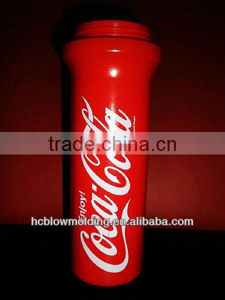 plastic beverage bottle