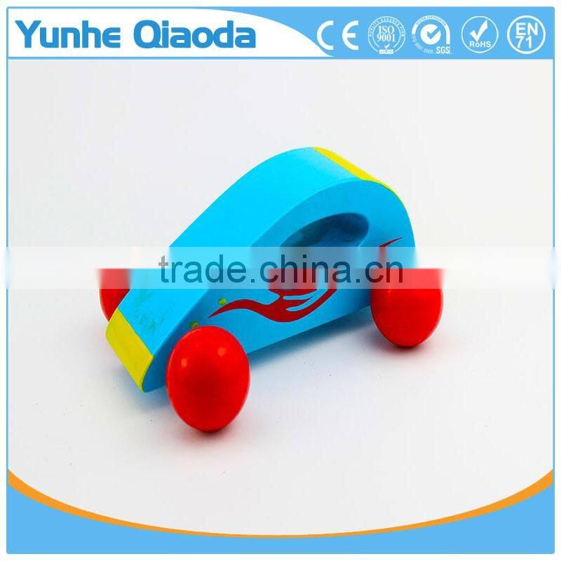 green color wood toys racing car toy for kids,Education city games wooden car model toy