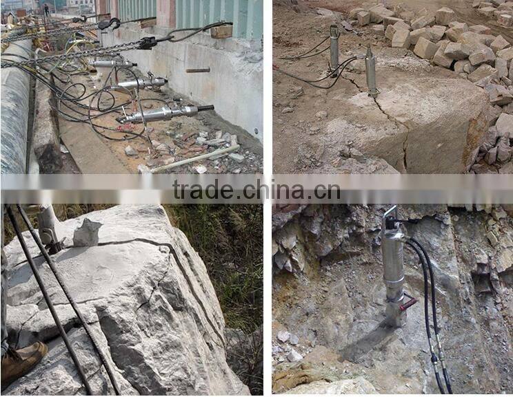 PLJ series electric diesel engine hydraulic rock splitter