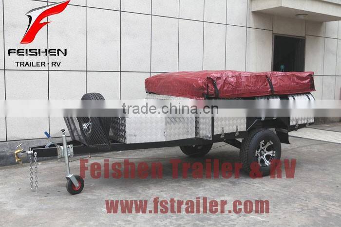 Off-road soft floor camper trailer 7ft x 4ft