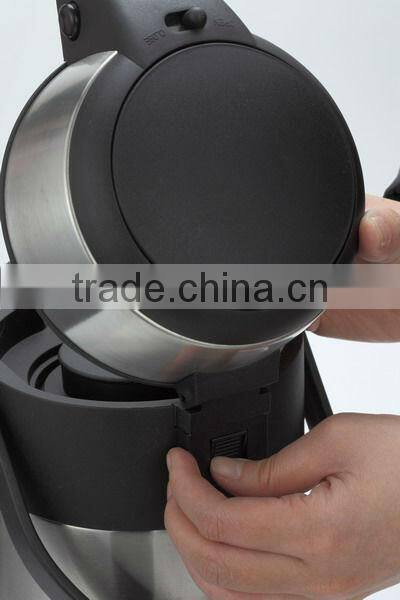 elephant stainless steel pump coffee pot