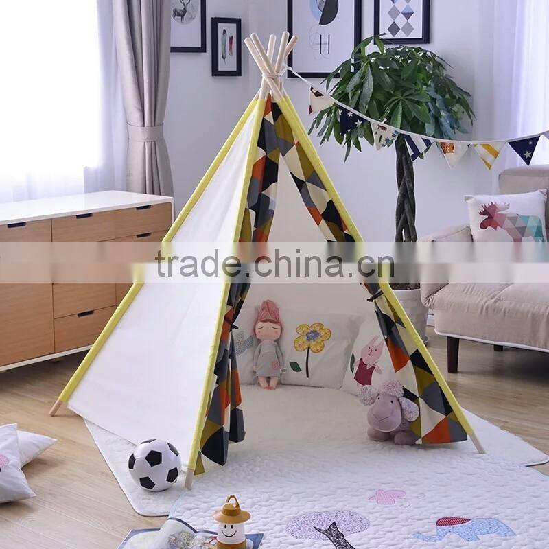 OEM Indoor kids childrens Play teepee tent for party tee pee Wholesale