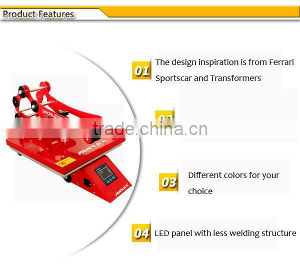 SGS Tested New Design Sublimation T-shirt Hot Press Machine