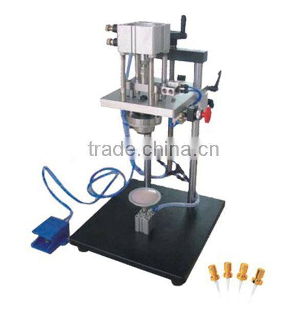 Pneumatic perfume capping machine