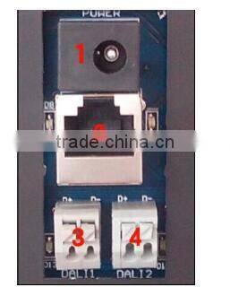 2017 Shenzhen Manual Switch Type and 220V Voltage dali lighting control system touch master