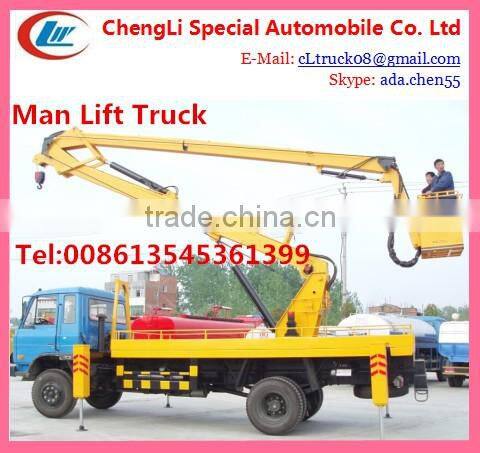 6 wheelers aerial work platform truck 22m overhead working truck 20-22m wholesale price