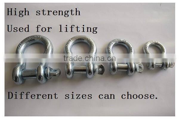 U.S Type, Galvanized with screw pin bow anchor snap shackle price