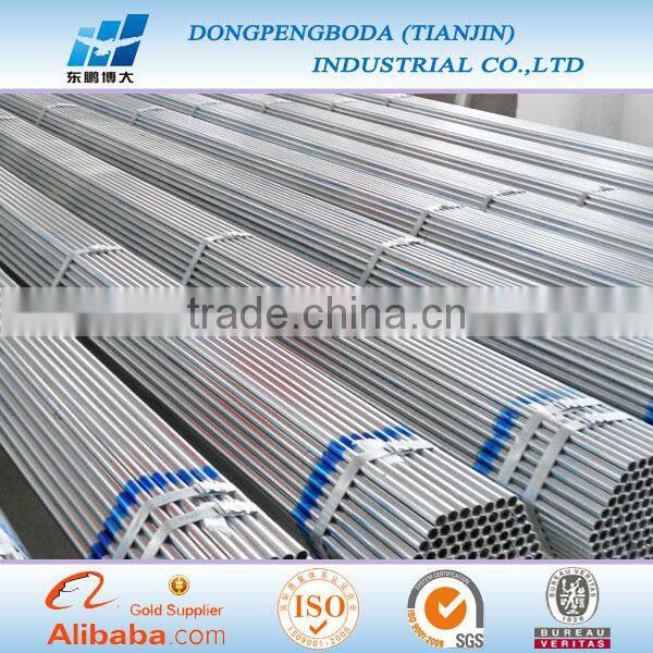 GB/T 6728 GB/T 3091 schedule 40 greenhouse galvanized round steel pipes sizes