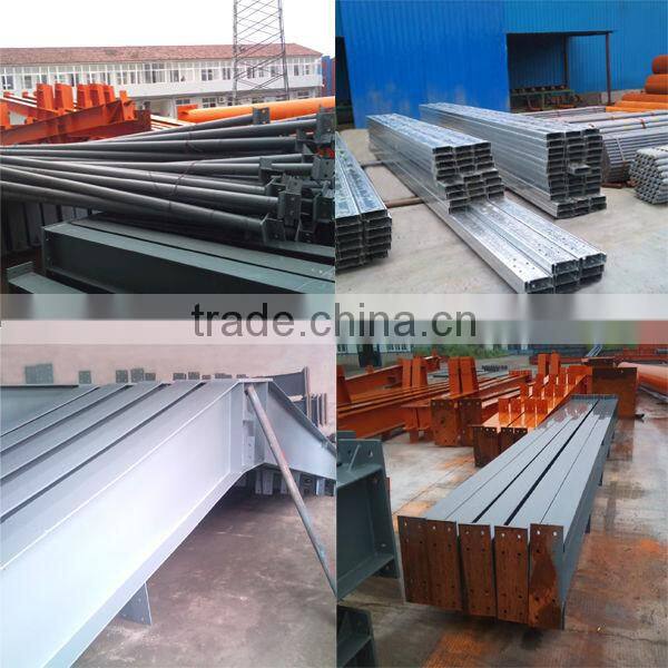 China Honglu Lightweight Steel Structure Showroom