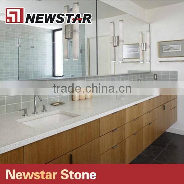Newstar hotel bathroom vanity quartz countertop