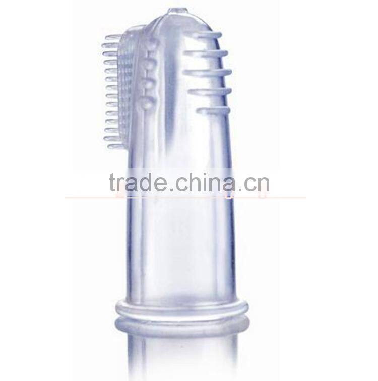 New products FDA approved Silicone Finger Cot baby toothbrush
