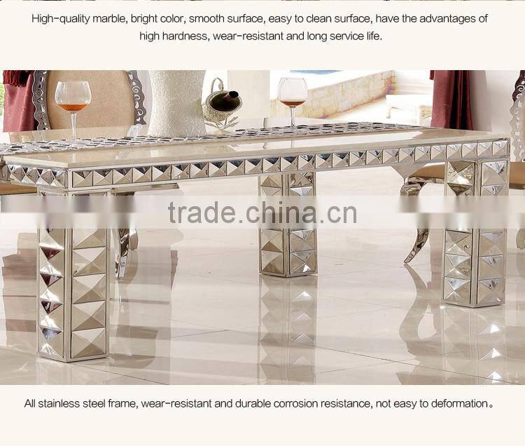 2017 Stylish Marble Dining Table With High Quality TH338