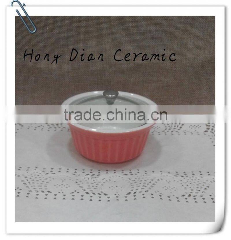ceramic bowls with glass lids,ceramic soup bowl,color glazed ceramic bowl