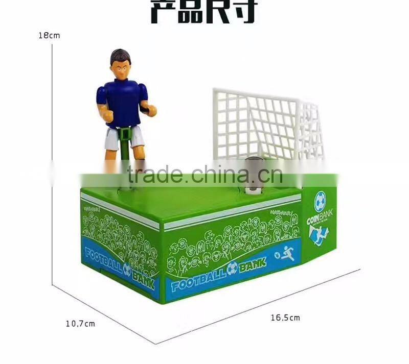 New Arrival Football Gate Design Money Bank For Kids, Cool Gift Novelty Coin Bank For Children