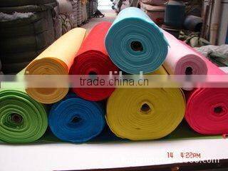 Colored felt, Nonwoven colored felt fabric