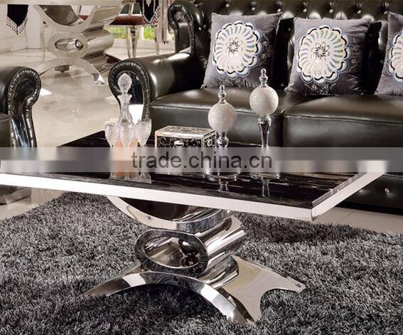 Metal Base Marble Modern Luxury Console Table