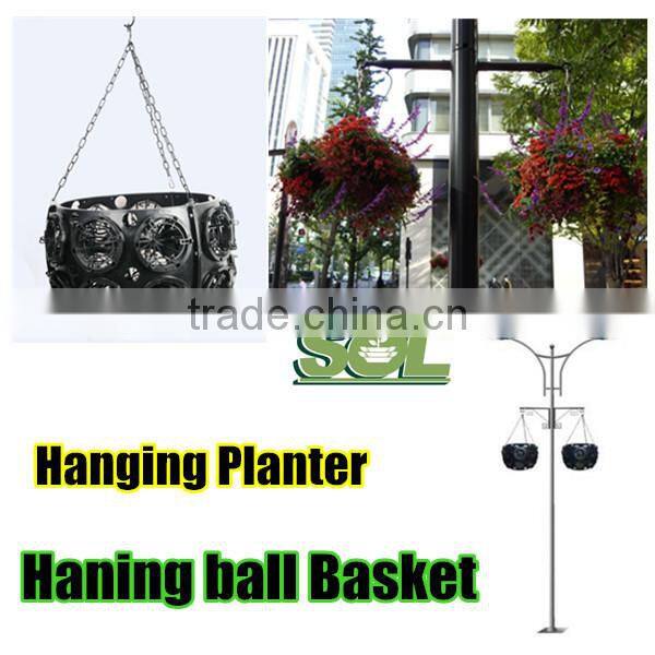 Decorative metal hanging basket planters ball planter SOL SL-Y206