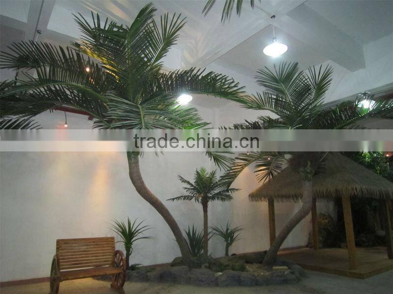 2016 hot sale artificial maple tree plastic maple flower tree