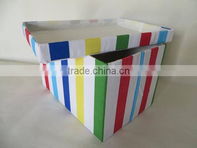 Fabric box fabric storage box paper storage box