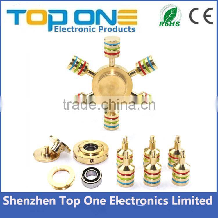New arrival OEM LED metal spinning toys alloy hand spinner toys fidget Spinner