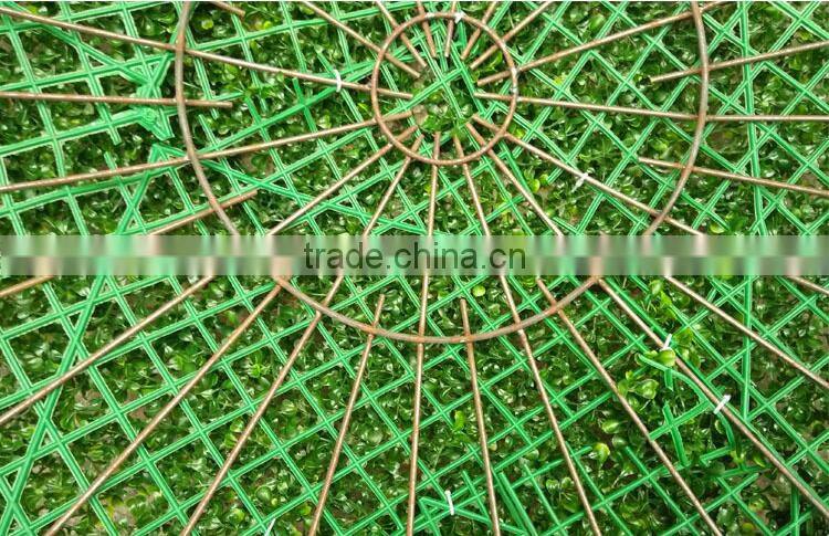 Big grass green ball boxwood grass ball for decoration