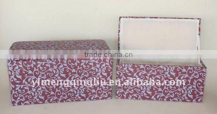 brown paper seating laundry box