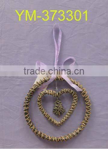 hanging outdoor willow decorations