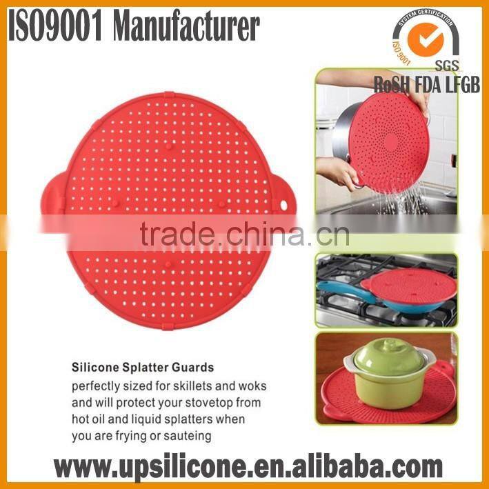 high quality eco-friendly silicone protector splatter screen