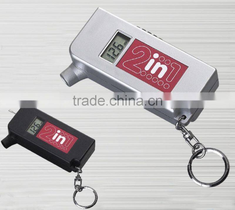 Small In Size Pressure Gauge 2 in 1 Digital Tire Pressure Gauge A0407