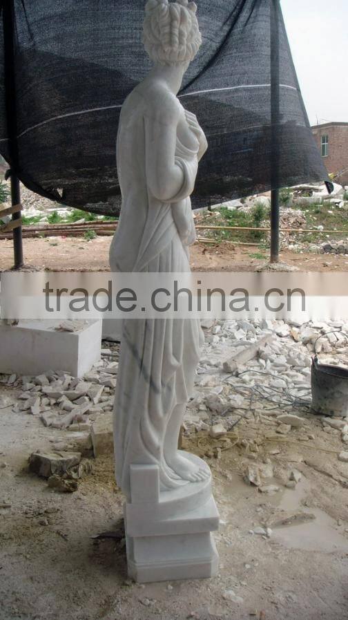 Western style nude life size women marble statues for sale